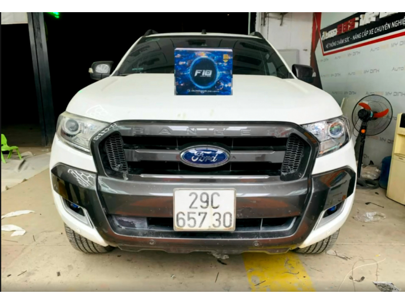 Độ đèn nâng cấp ánh sáng Xlight F10 cho Ford Ranger